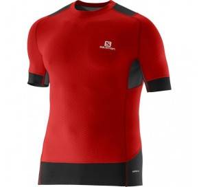 Salomon T-shirt EXO Pro Tee Matador/black