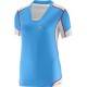 Salomon T-shirt EXO Pro Tee blue line/white