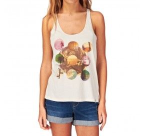 oneill originals sun tank top cappucchino