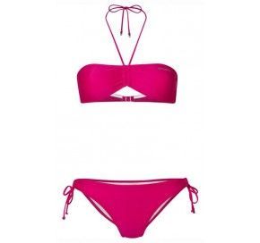 o'neill solid bandeau bikini 