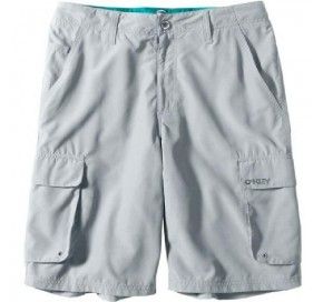 Oakley Wheelie Cargo Shorts - Stone Grey