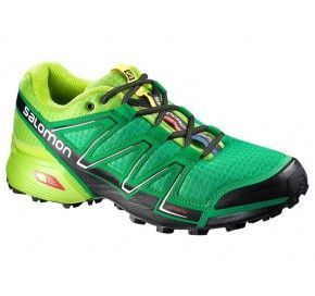 SALOMON Shoes SPEEDCROSS VARIO REAL GREEN/GR/BK 