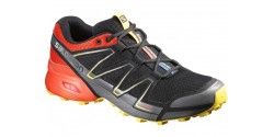 SALOMON Shoes SPEEDCROSS VARIO BLACK/RD/YE 