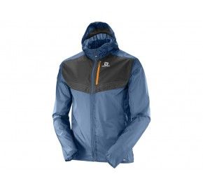 SALOMON FAST WING AERO HOODIE M Vintage In/BK 