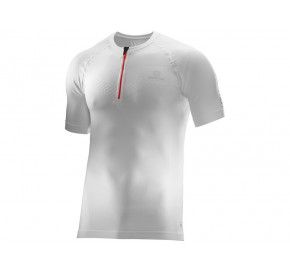 SALOMON T Shirt EXO MOTION HZ SS TEE M White