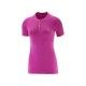 SALOMONT T Shirt LIGHTNING PRO SS ZIP TEE W Rose 