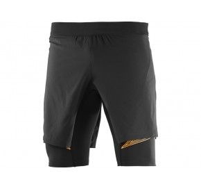 SALOMON  INTENSITY TW SHORT M Black/Bright Mar 