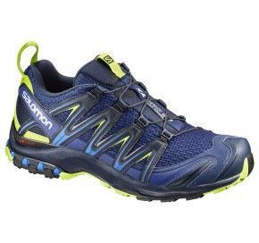 SALOMON Shoes XA PRO 3D Blue Depth/Navy Blaze/LI 