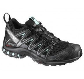 SALOMON Shoes XA PRO 3D W BLACK/Magnet/Fair Aqua 