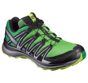 SALOMON Shoes XA LITE GR/BK/Lime Green 