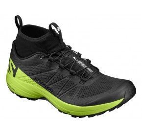 SALOMON Shoes XA ENDURO BLACK/Lime Green/BLACK 