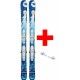 ROSSIGNOL FROZEN (KID-X) + KID-X 4 B76 WHITE/SILVER