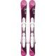 ROSSIGNOL TEMPTATION PRO (KID-X) BABY  + KID-X 4 B76 WHITE/SILVER  