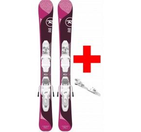 ROSSIGNOL TEMPTATION PRO (XPRESS) + XPRESS JR 7 B83 WHITE/SILVER 