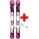 ROSSIGNOL TEMPTATION PRO (XPRESS) + XPRESS JR 7 B83 WHITE/SILVER 