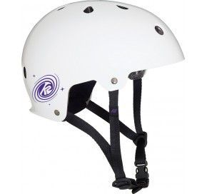 K2 CASQUE JR VARCITY WHITE PURPLE