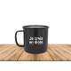 Mug émaillé "Je crois en diots"