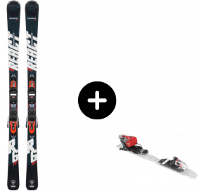 SKI ROSSIGNOL REACT R6 COMPACT (XPRESS) + FIX XPRESS 11