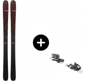 SKI ROSSIGNOL BLACKOPS ESCAPER + FIX NX12