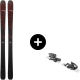 SKI ROSSIGNOL BLACKOPS ESCAPER + FIX NX12