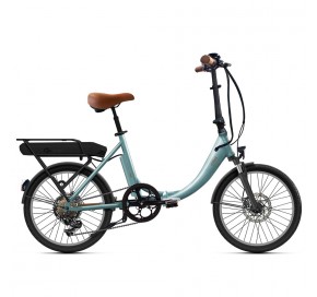 Vélo électrique pliant O2feel Peps Fold Origin 2.1 P400 Gris perle