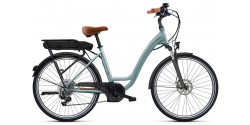 Vélo électrique pliant O2feel VOG CITY ORIGIN 2.1 UNIV 28T47 GRIS PERLE P400