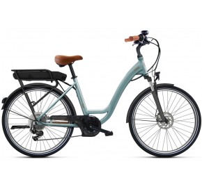 Vélo électrique pliant O2feel VOG CITY ORIGIN 2.1 UNIV 28T47 GRIS PERLE P400